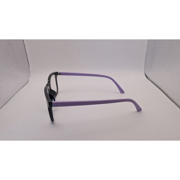 Purple And Black Eyeglass Frames - Picture 2 of 3